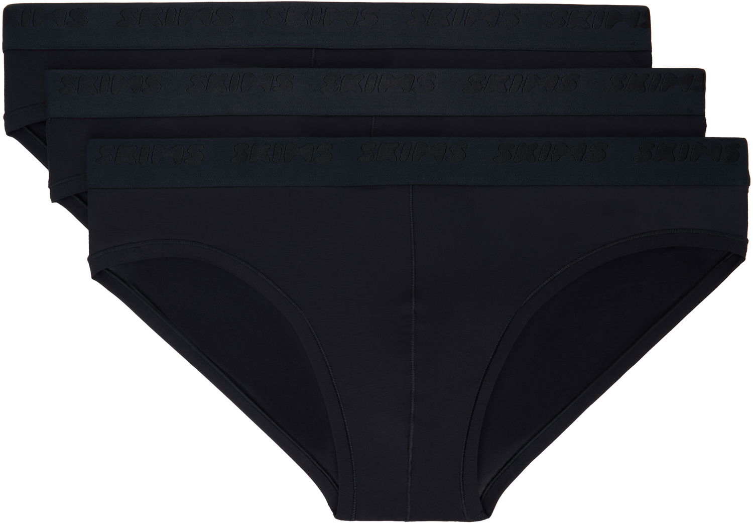 Nohavičky SKIMS SKIMS Stretch Briefs, Three-Pack undefined | BO-BRF-5629M, 0