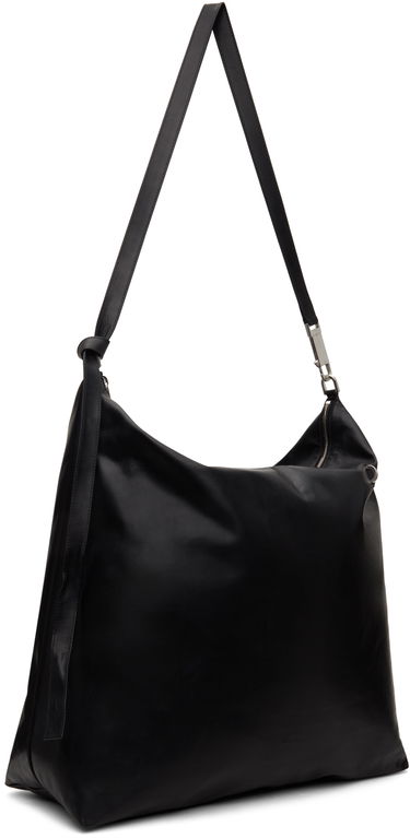 Taška cez rameno Rick Owens Rick Owens Balloon Leather Shoulder Bag Čierna | RA01D0465 LOY, 1