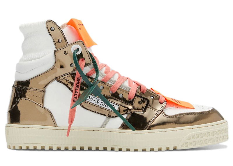 Tenisky a topánky Off-White 3.0 Off Court High-Top White Gunmetal Hnedá | OMIA065S23LEA0040177, 0
