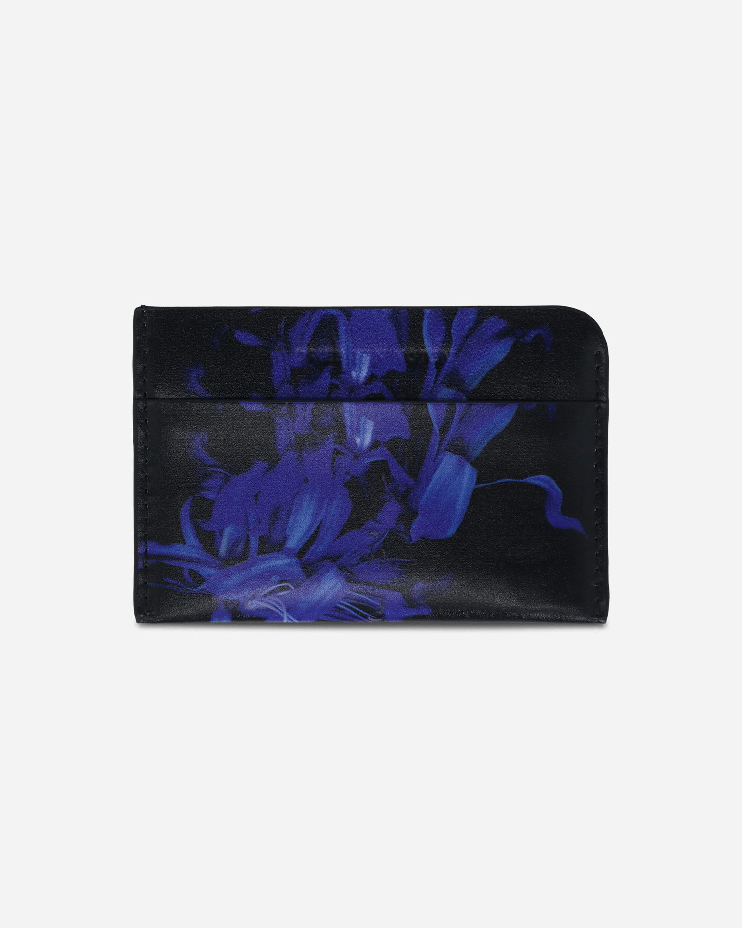 Peňaženka Dries Van Noten Floral Print Leather Cardholder Čierna | 252-022100-598 504, 0