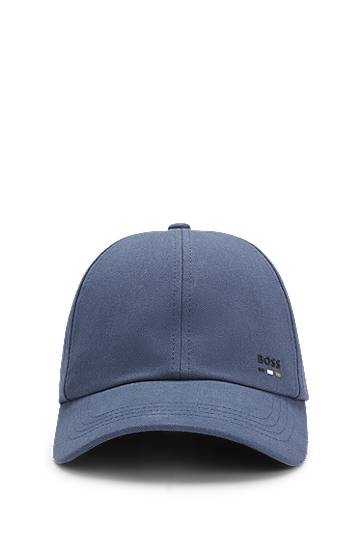 Šiltovka BOSS Cotton-twill cap with UPF protection Modrá | 50556435, 0