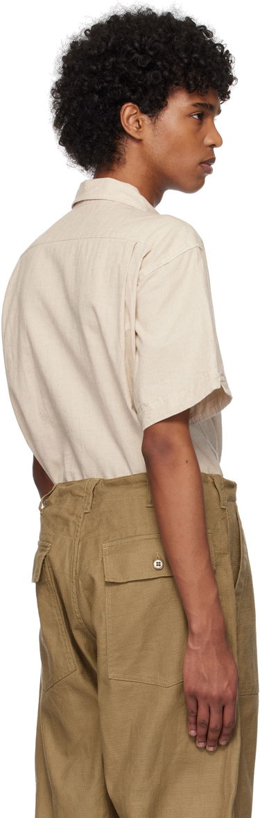 Košeľa Engineered Garments Engineered Garments Camp Shirt Béžová | 25S1A004, 2