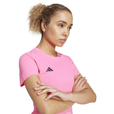 Tričko adidas Performance Adizero E Running T-Shirt Ružová | JF3497, 4