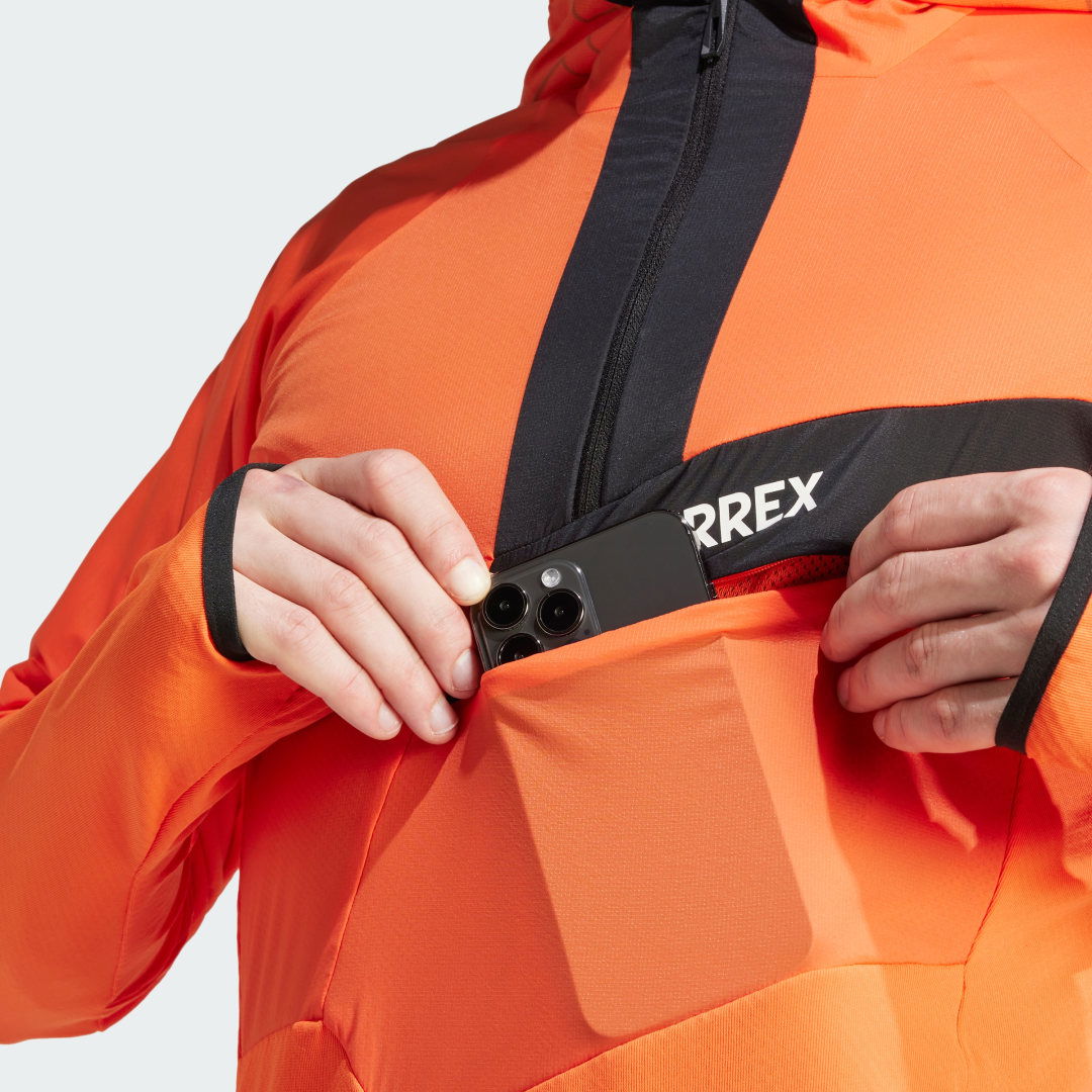 TERREX Bunda Techrock Ultralight 1/2-Zip Hooded Fleece