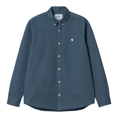 Košeľa Carhartt WIP L/S Madison Shirt "Ore / Wax" Navy | I023339_1RE_XX, 4