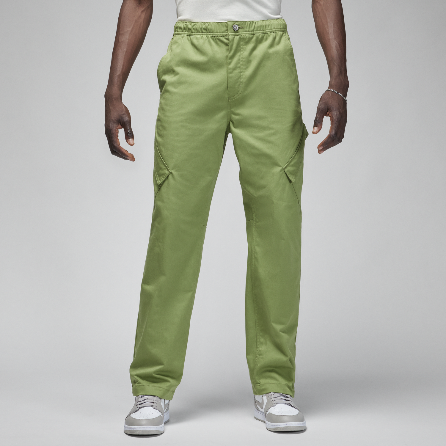Nohavice Jordan Essentials Chicago Trousers Zelené | FB7305-340, 0
