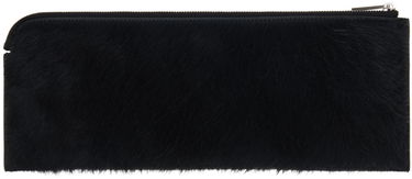 Peňaženka Rick Owens Leather Zip Pouch Wallet Čierna | RA01D0415 LHL, 1