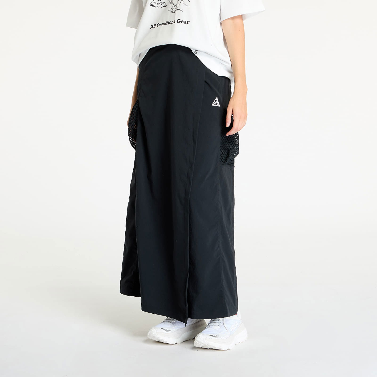 Skirt "Snowgrass" Women's UV Protection Skirt Black/ Summit White