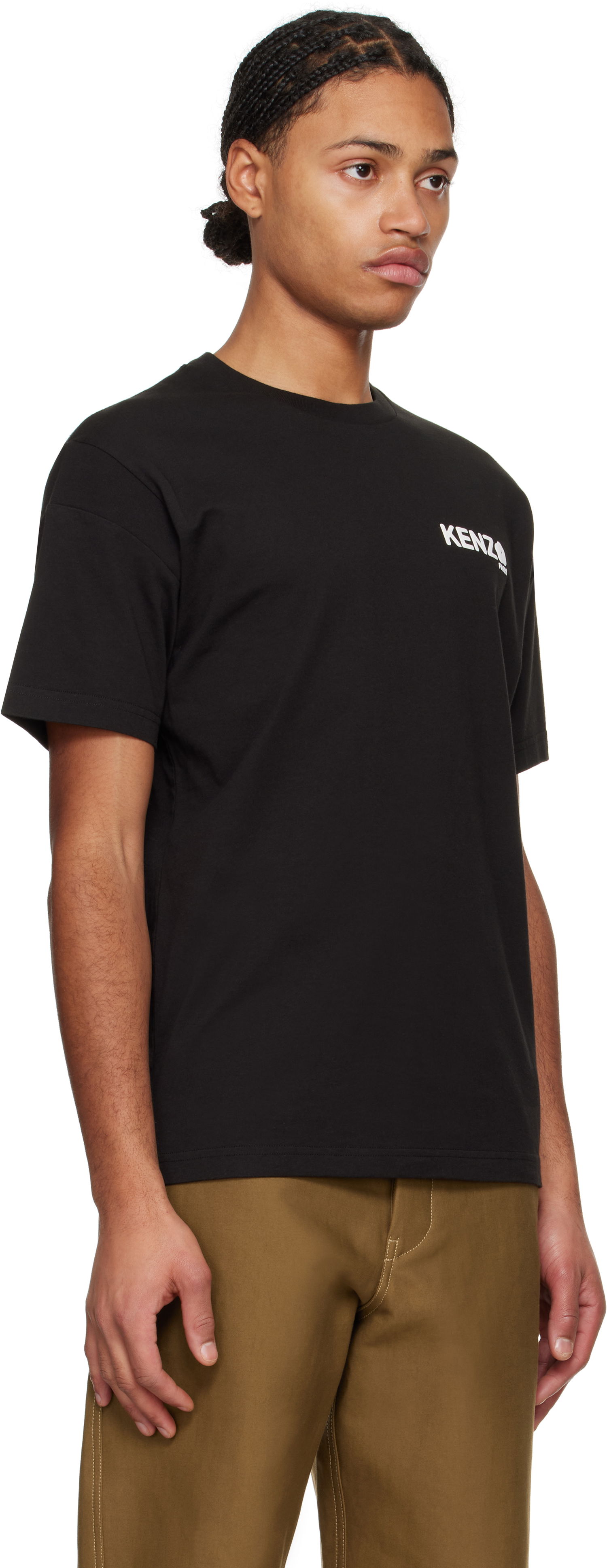 Tričko KENZO Black Flower 2.0 T-Shirt Čierna | FF55TS4894SG, 1