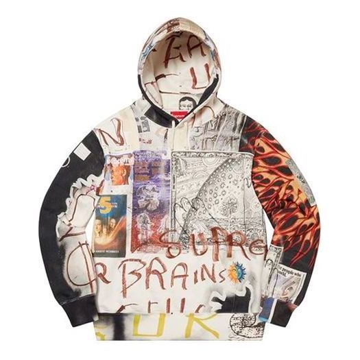 Mikina Supreme Spells Print Hoodie Biela | SUP-FW20-201