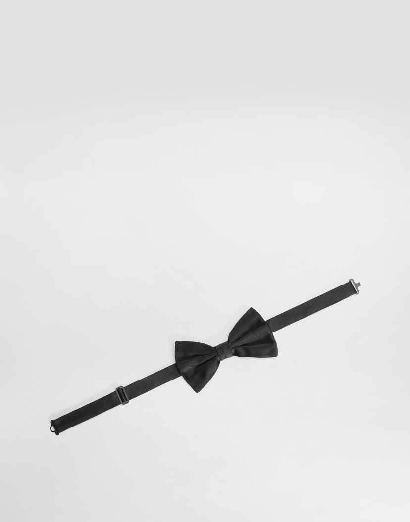 Doplnky Dolce & Gabbana Dolce & Gabbana Satin Bow Tie Čierna | GR053EG0UBZN0000
