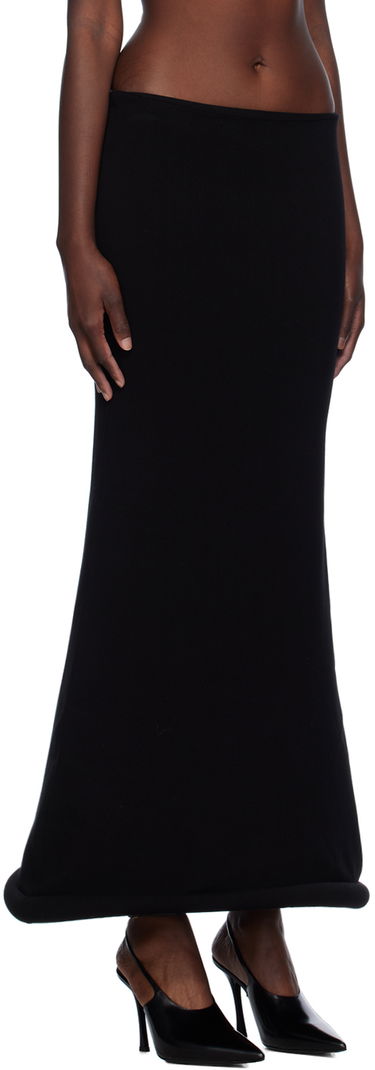 Sukňa Jean Paul Gaultier Jean Paul Gaultier 'The Knit 3D' Maxi Skirt Čierna | 24/30-F-JU120-M081-00, 1