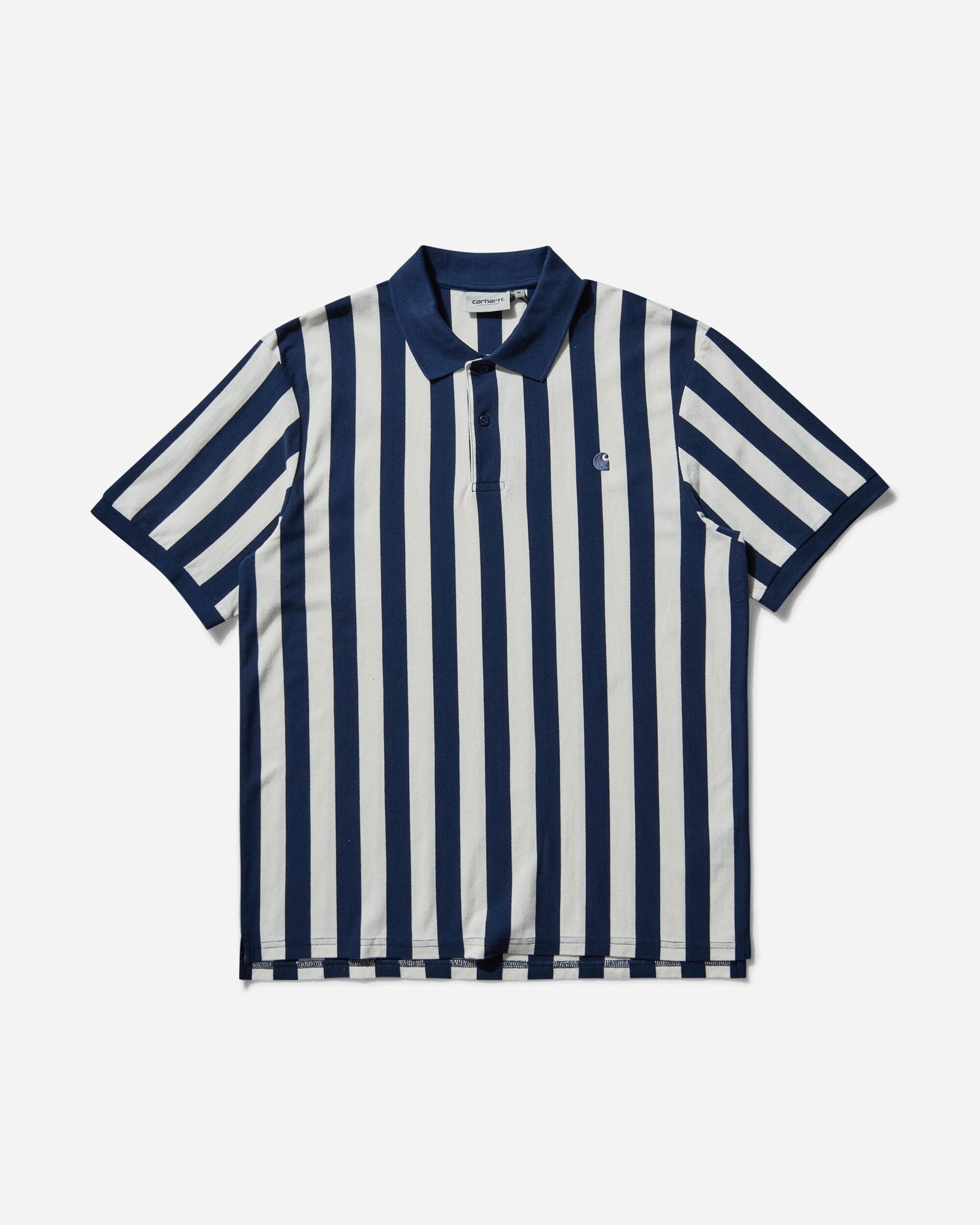 Polo tričko Carhartt WIP Boynton Striped Polo Shirt Navy | I034567 2PPXX, 0