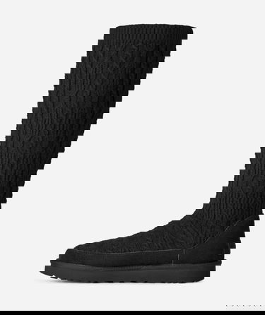 Tenisky a topánky UGG Classic Tall Cabelle Knit Boots Čierna | 1174579-BLK, 2