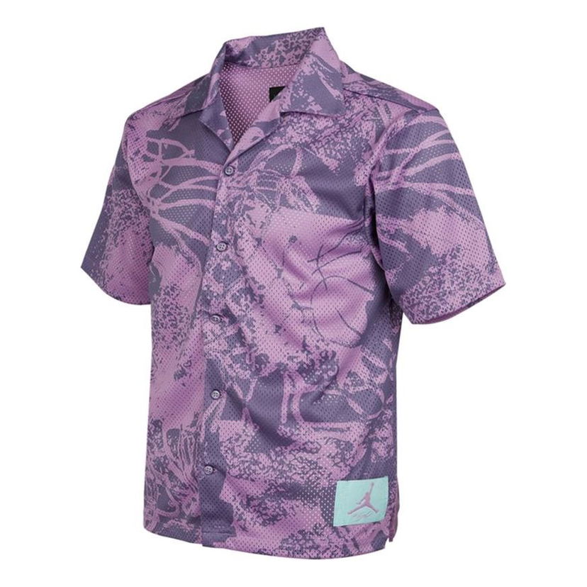 Košeľa Jordan Jordan Flight Knit Print Loose Basketball Shirt Fialová | CZ4736-591