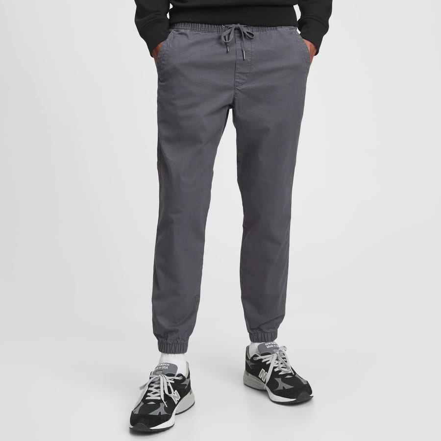 Tepláky GAP Essential Jogger Pants Šedá | 737898-02, 0