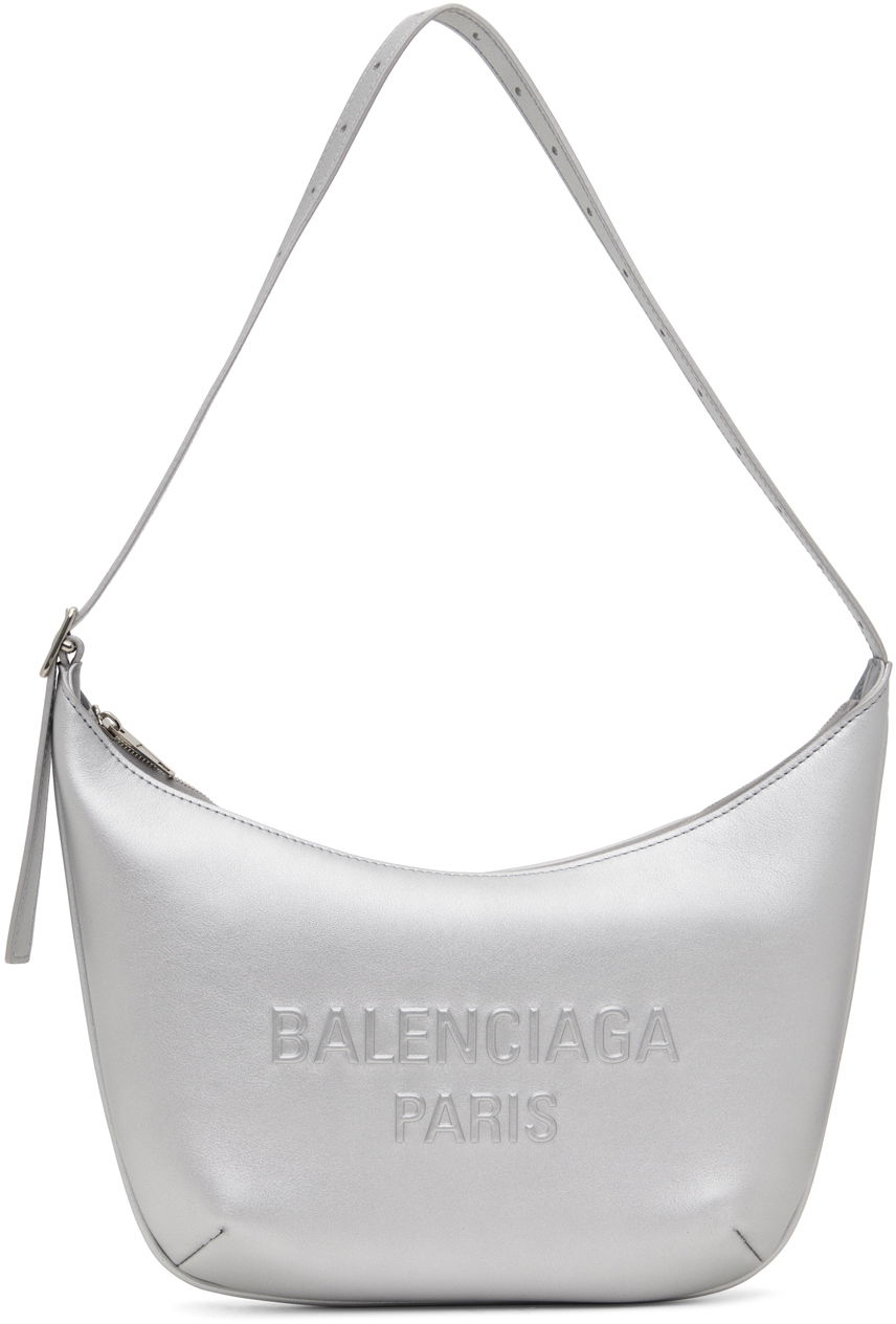 Taška cez rameno Balenciaga Mary-Kate Sling Bag Šedá | 771733 2AAKE, 0