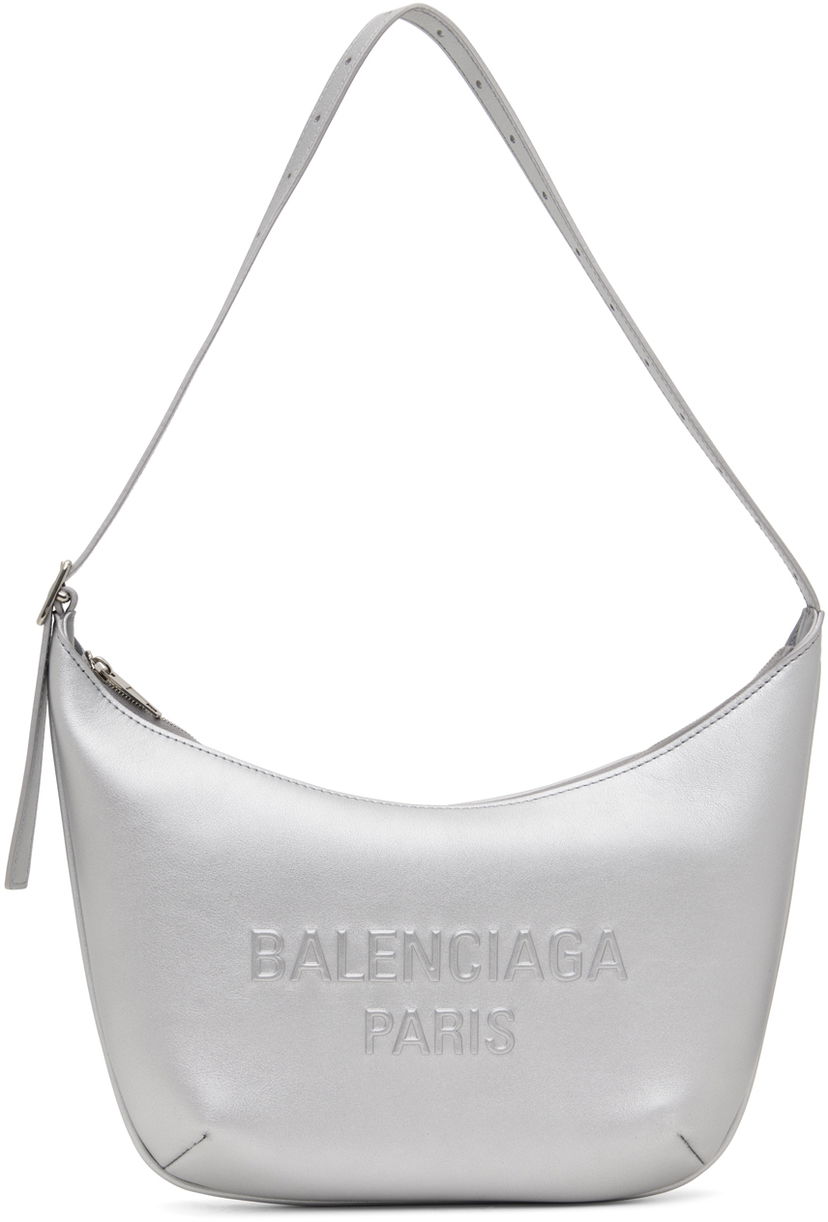 Taška cez rameno Balenciaga Mary-Kate Sling Bag Šedá | 771733 2AAKE