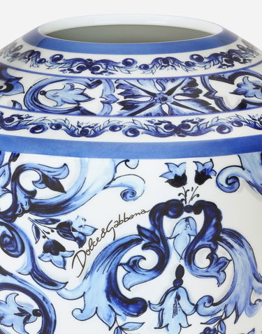 Home decor Dolce & Gabbana Dolce & Gabbana Large Amphora Porcelain Vase Rôznofarebný | TCC198TCAMZUB011, 2