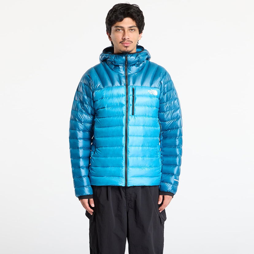 Prešívaná bunda The North Face Summit Breithorn Hooded Down Jacket Modrá | NF0A87ZMD3P1