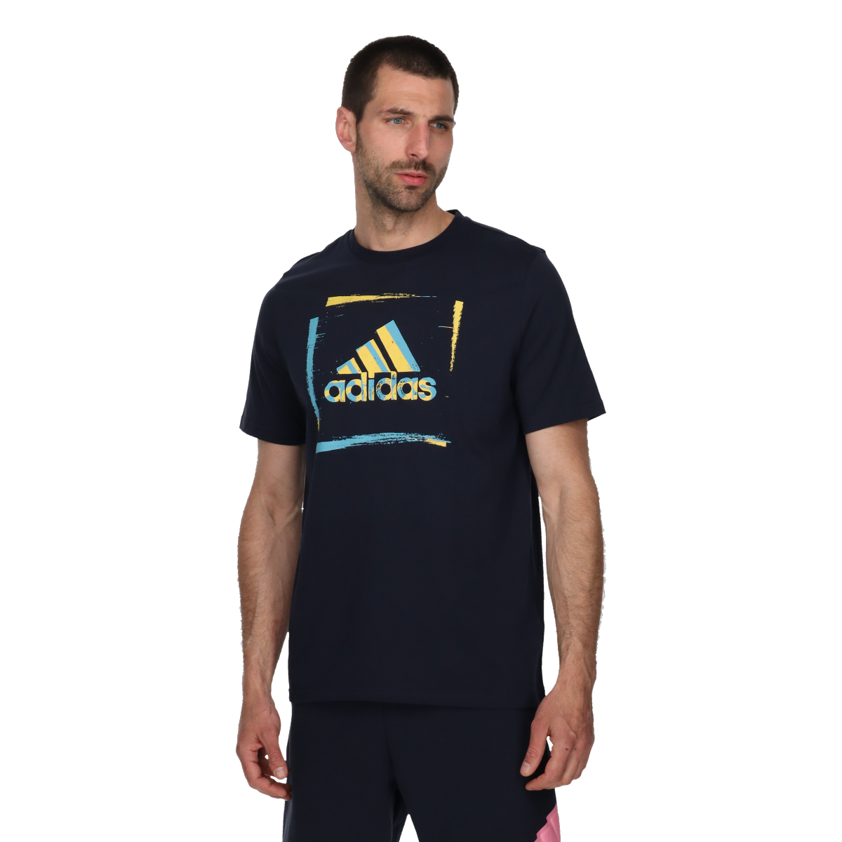 Tričko adidas Originals Men's 2TN Graphic Tee Navy | HS2520, 0