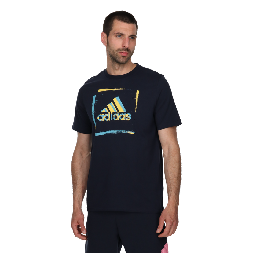 Tričko adidas Originals Men's 2TN Graphic Tee Navy | HS2520