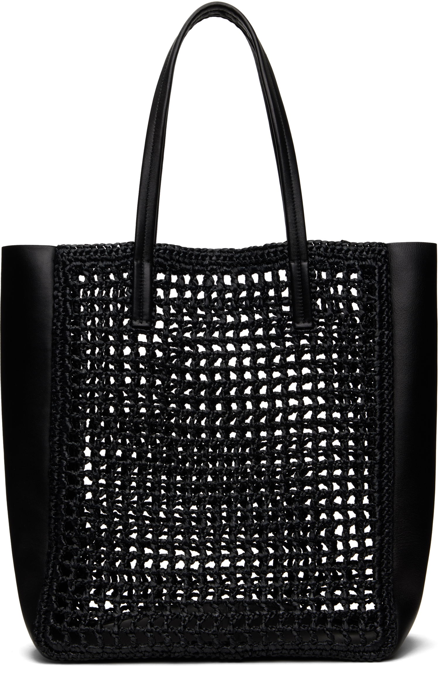 Tote bag Khaite KHAITE Zoe Crochet Tote Čierna | H1038-725, 0