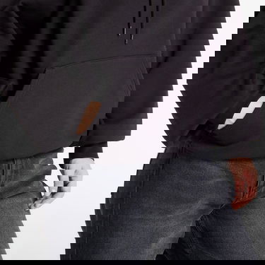 Mikina Carhartt WIP Carhartt WIP Hooded Caps Sweat Čierna | I036066.89XX, 2