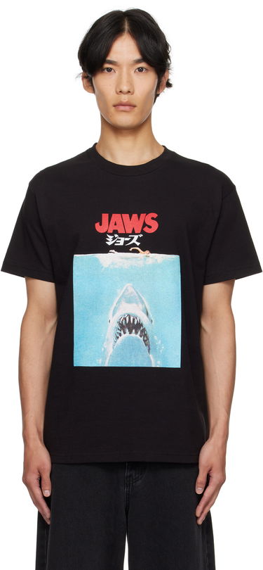 Tričko WACKO MARIA WACKO MARIA 'Jaws' Graphic Crew Neck T-Shirt Čierna | JAWS-WM-TEE01, 0