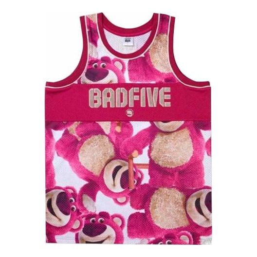 Tielko Li-Ning Toy Story BadFive Basketball Jersey Ružová | AAYR345-1