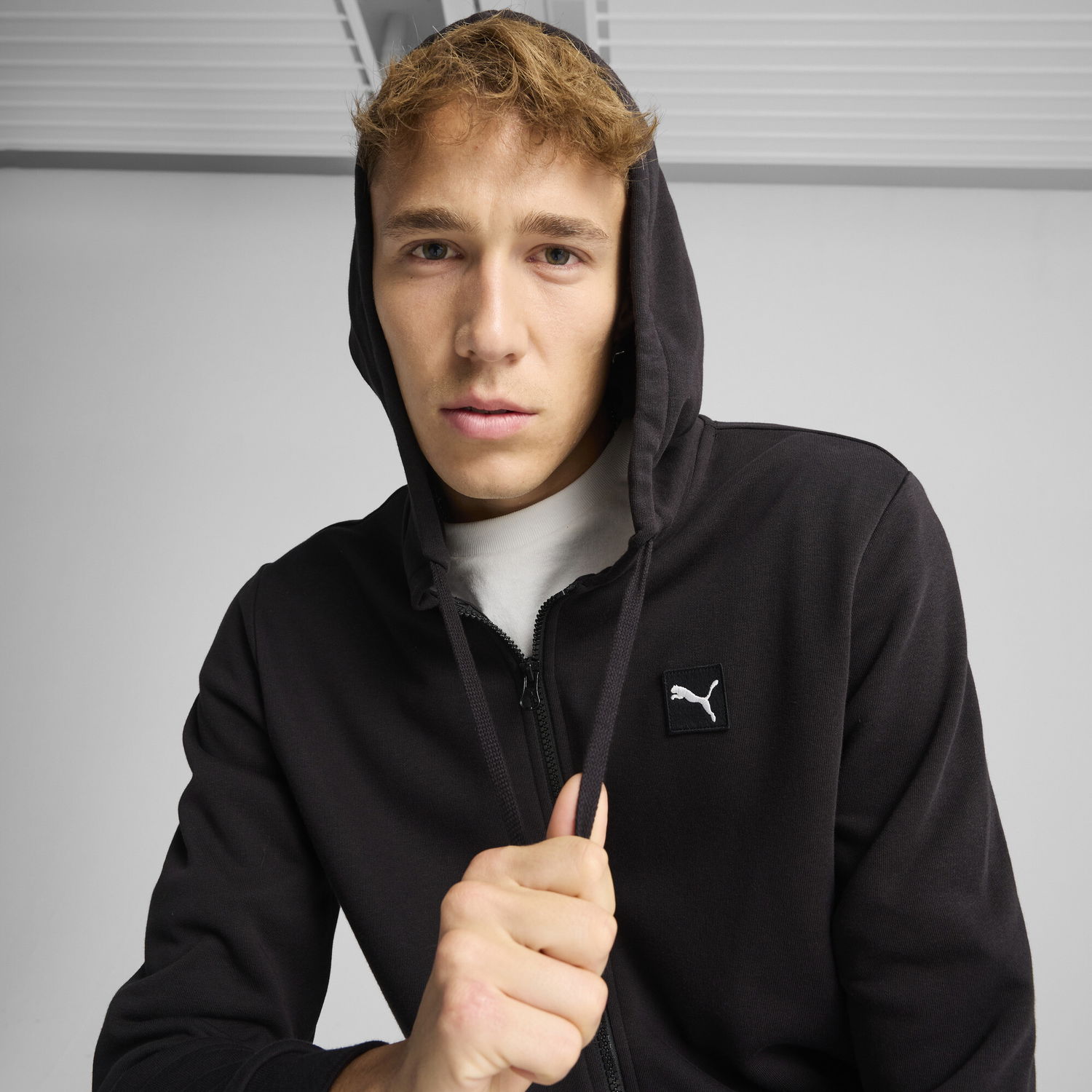 Mikina Puma Men's Hoodie Tracksuit Čierna | 684855_01, 1