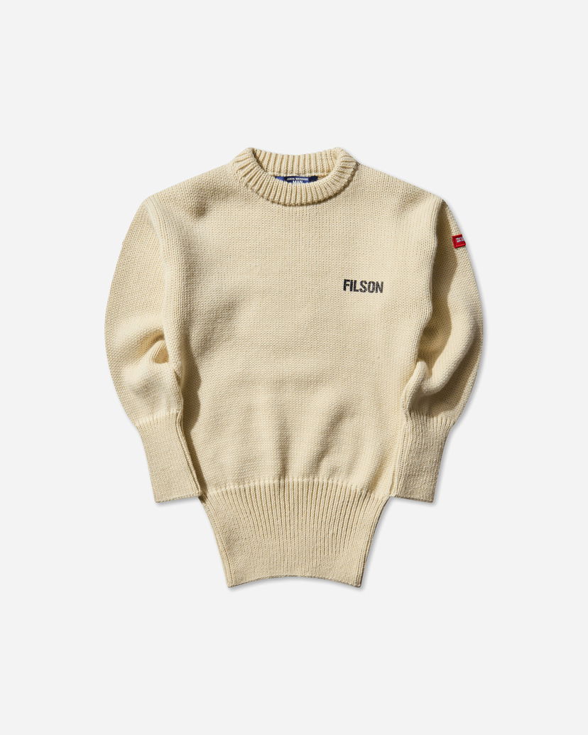 Sveter Junya Watanabe Junya Watanabe Man Submariner Sweater Béžová | WP-N001-W25 1