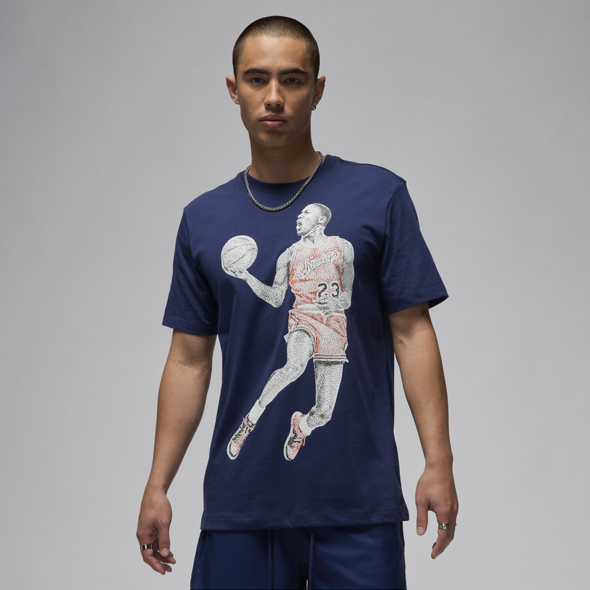 Tričko Jordan Jordan Graphic Tee Navy | FZ1936-410