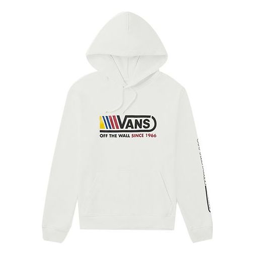 Mikina Vans Hoodie Alphabet Biela | VN0A4RBGWHT