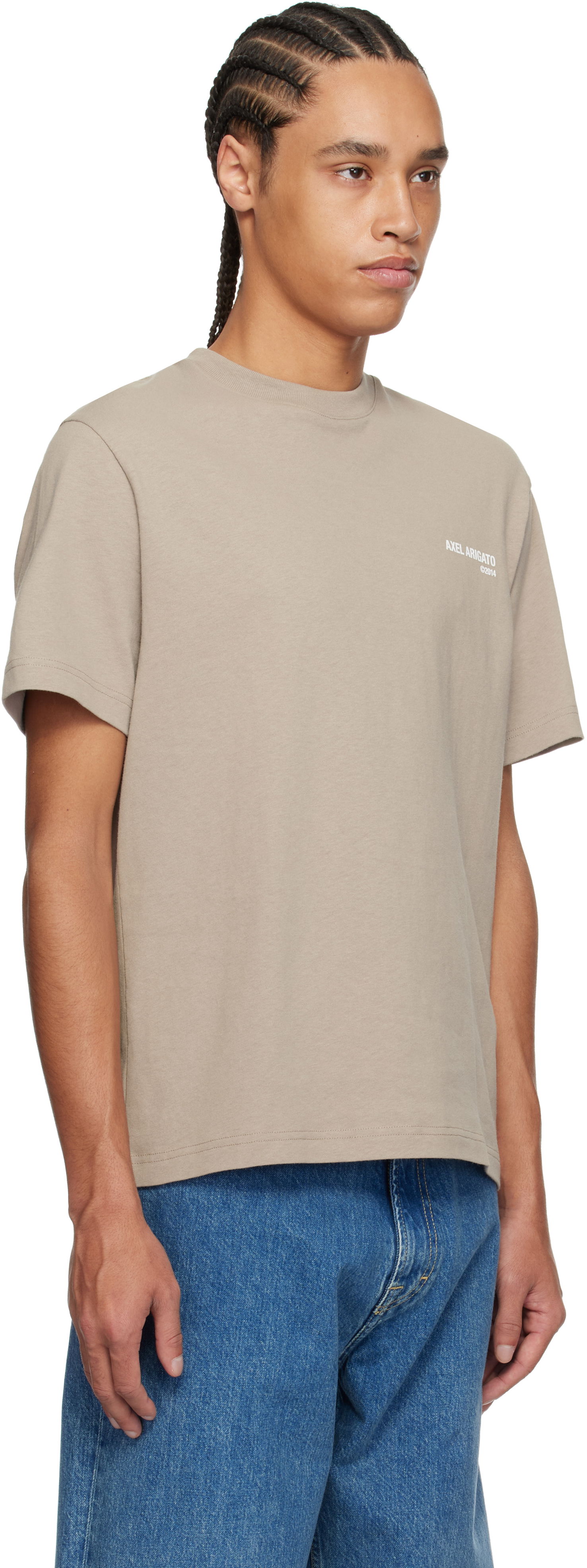 Tričko AXEL ARIGATO Legacy T-Shirt Béžová | A2215004, 1