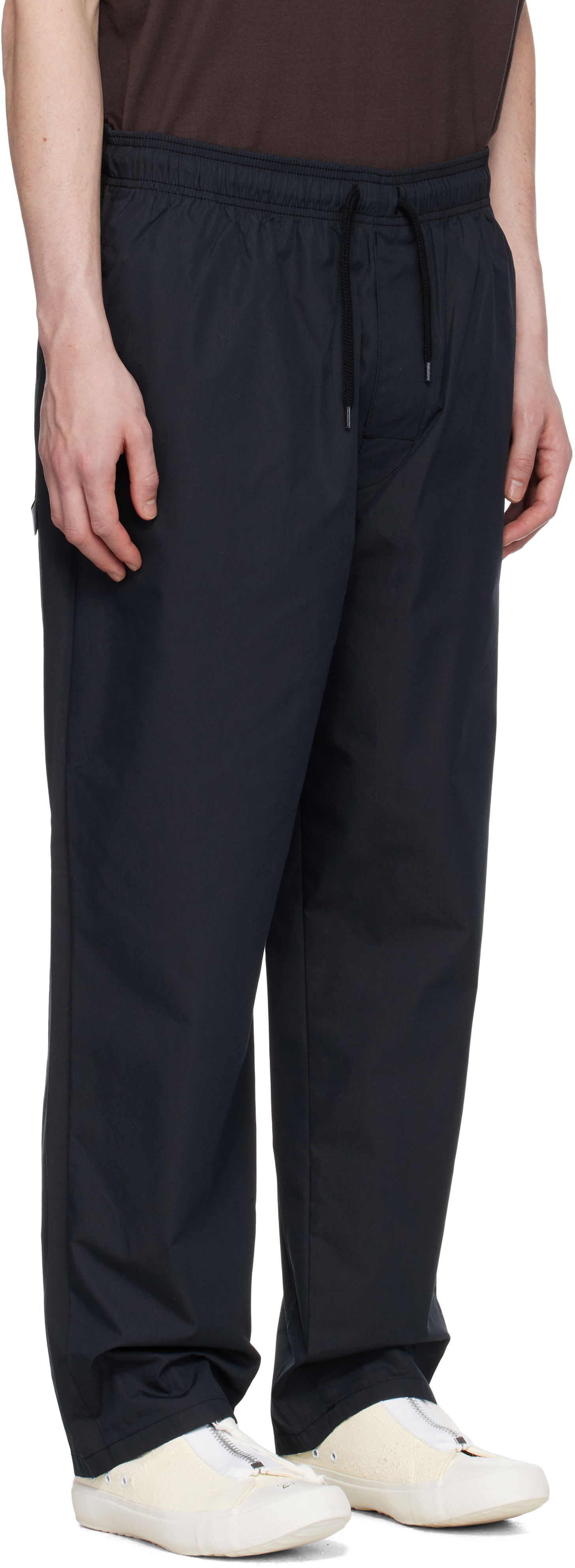 Tepláky WTAPS Drawstring Track Trousers Čierna | 251CWDT-PTM02, 1