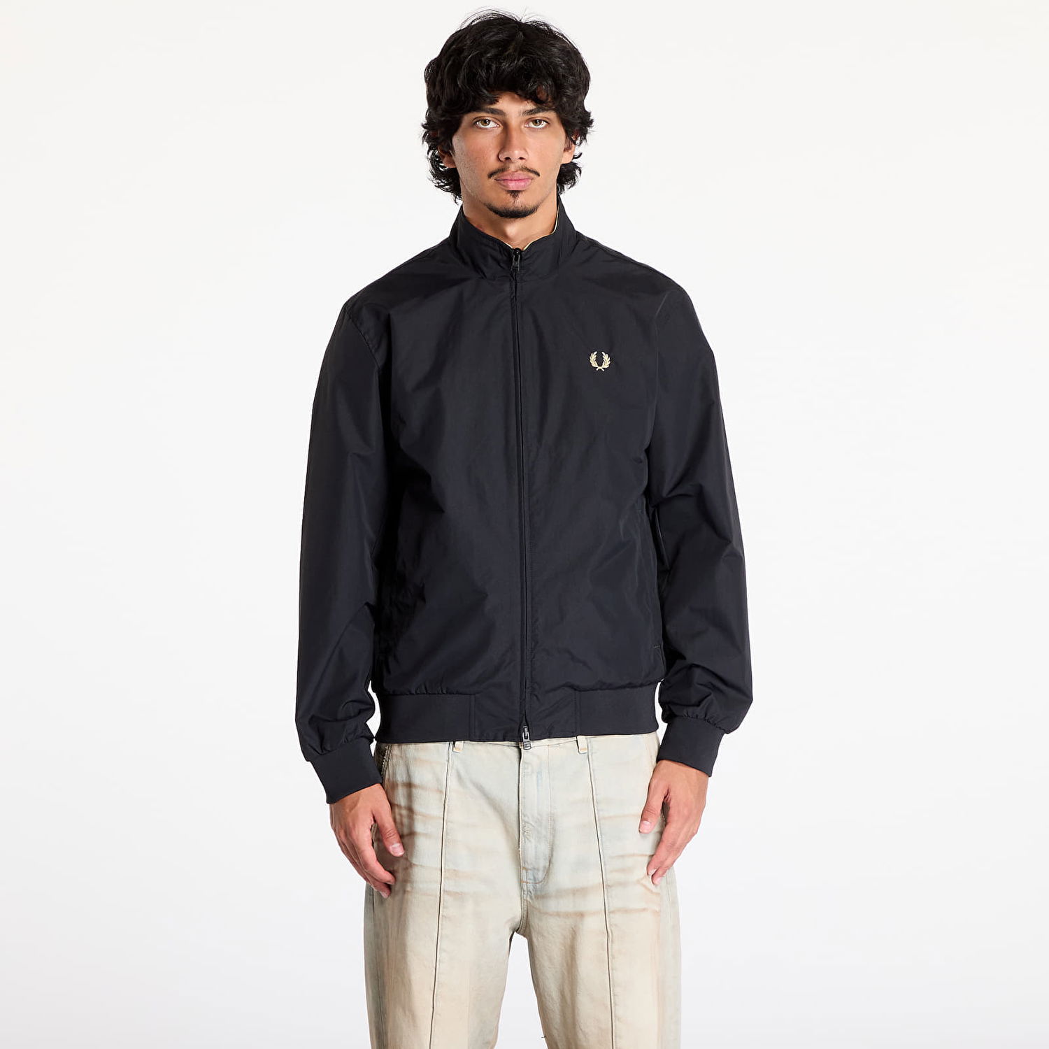 Bunda Fred Perry The Brentham Jacket Black Čierna | J2660 350, 0