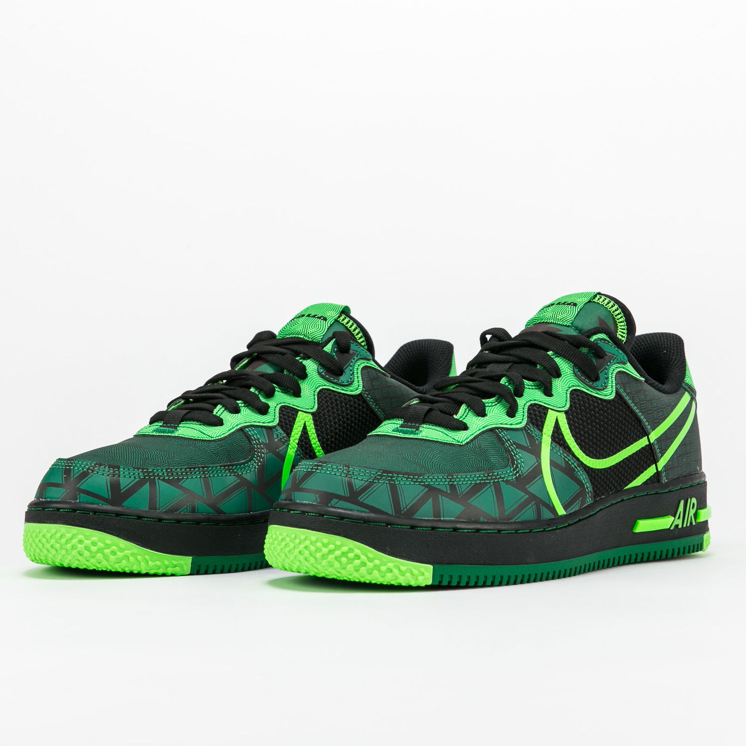 Tenisky a topánky Nike Air Force 1 React "Naija" Zelené | CW3918-001, 1