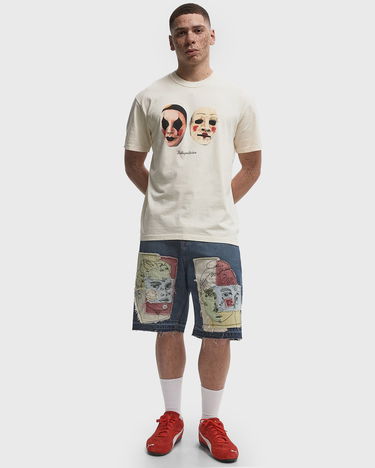 Tričko KidSuper Masks Graphic T-Shirt Biela | SS25-TEE-13, 2