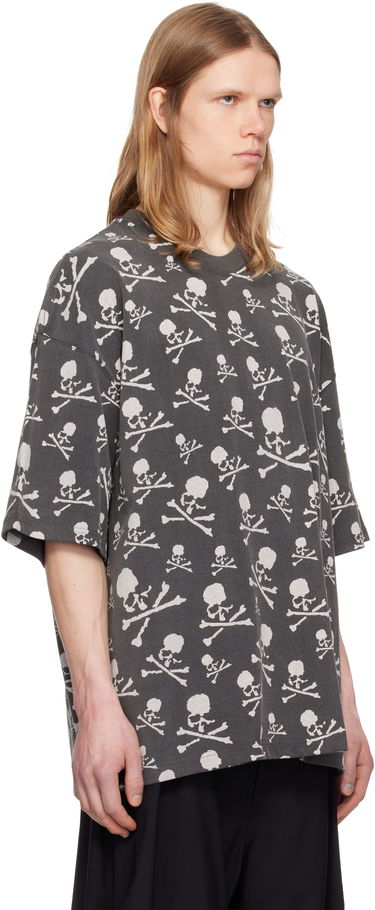 Tričko Mastermind WORLD Mastermind World Boxy Fit Vintage Skull T-Shirt Šedá | MW25S14-TS029-022, 1