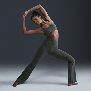 Legíny Nike Zenvy High Waisted Flare Leggings Zelené | FV7921-338, 4