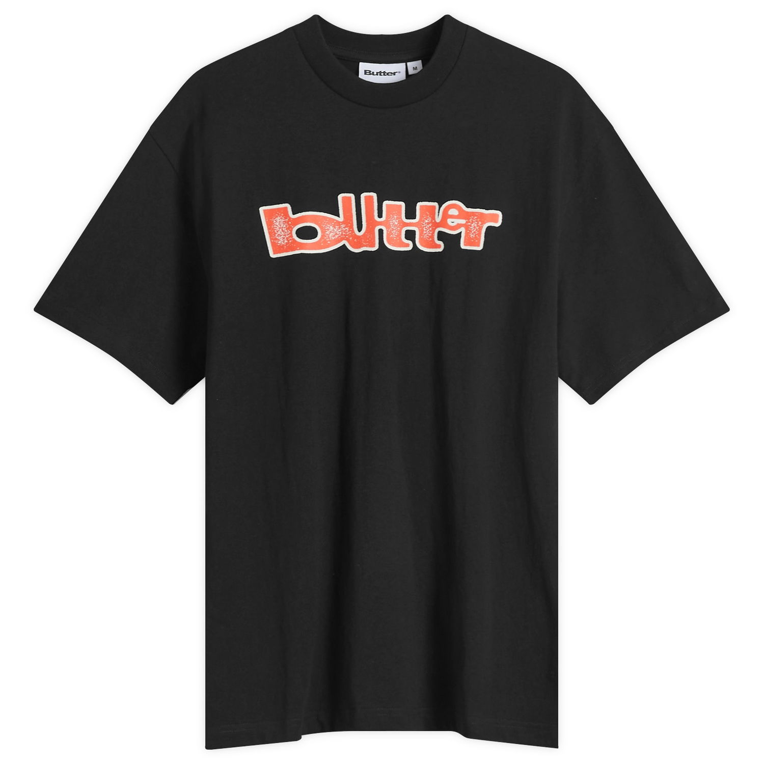 Tričko Butter Goods Warped T-Shirt Čierna | BG251101-BLK, 0