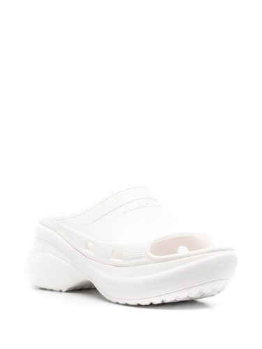 Tenisky a topánky Balenciaga Crocs x Pool Slide Sandals White W Biela | 677389W1S8E9000, 1