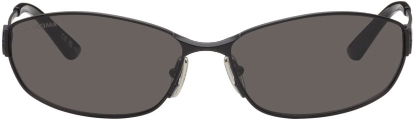 Slnečné okuliare Balenciaga Mercury Oval Sunglasses Šedá | BB0336S-001