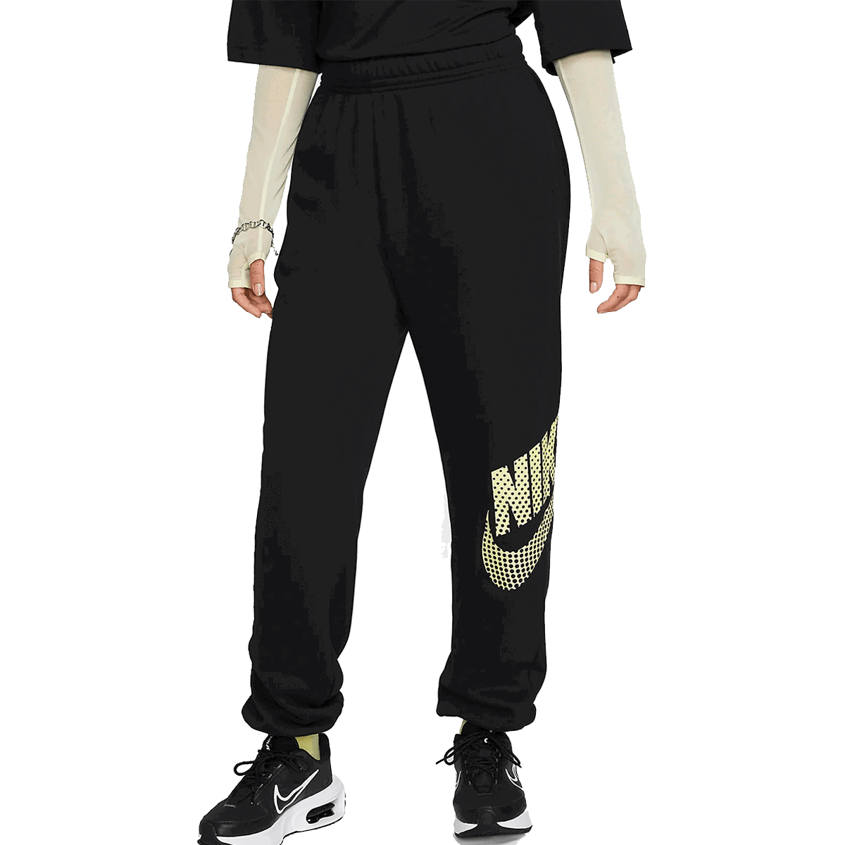 Tepláky Nike NSW Fleece Oversized Pants Čierna | DZ4603-010, 0