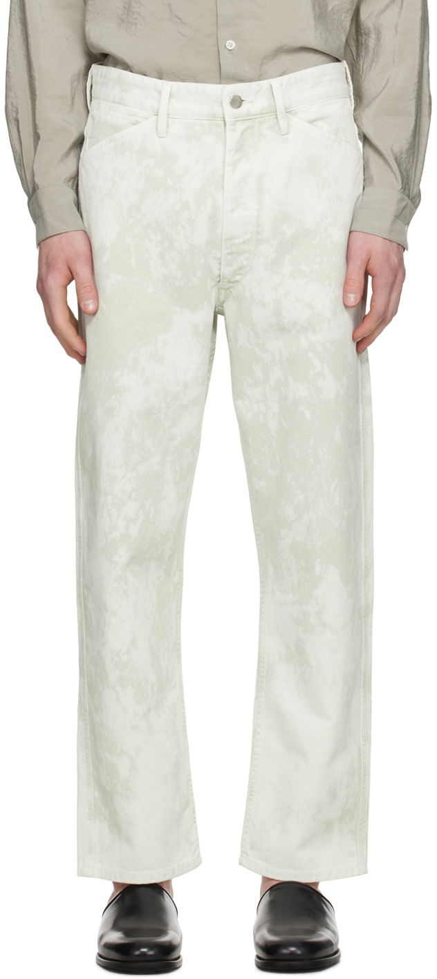 Džínsy LEMAIRE Lemaire Curved 5-Pocket Jeans Biela | PA1055 LD1012, 0