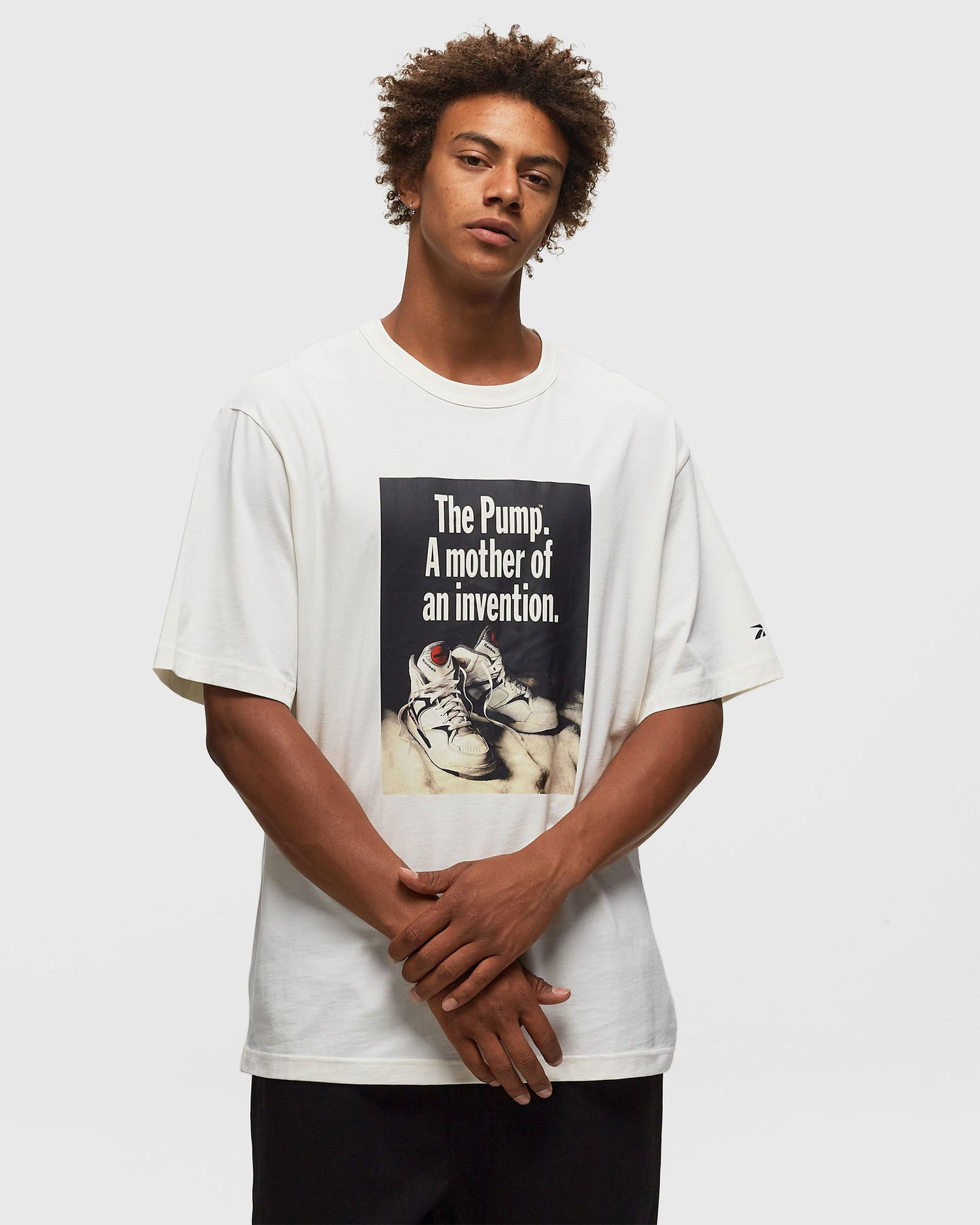 Tričko Reebok BB PUMP GRAPHIC TEE Biela | 100070704, 1