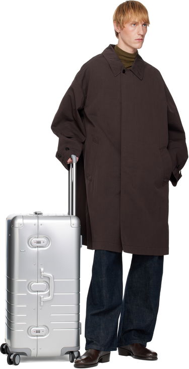 Kufor Monos Aluminum Trunk Suitcase Metalická | MN0008-0068-30, 4