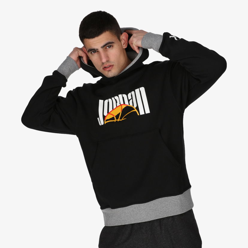 Mikina Nike Jordan Sport DNA Heritage Fleece Hoodie Čierna | DC9639-010