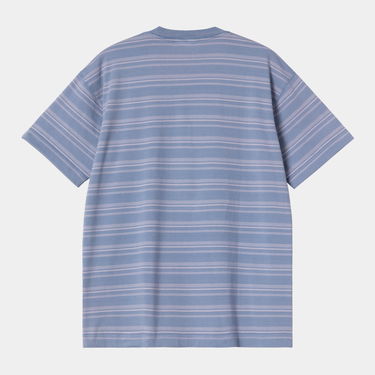 Tričko Carhartt WIP Carhartt WIP Brodine Stripe Short Sleeve T-Shirt Modrá | I035168_6, 3